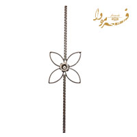 Flat Wrought Iron Flower design Fermuda